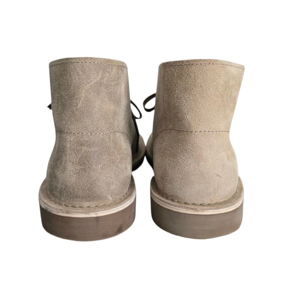 Clarks Bushacre 2 Shoes Mens Size 9M Taupe Distressed Suede Chukka Boots main image 9